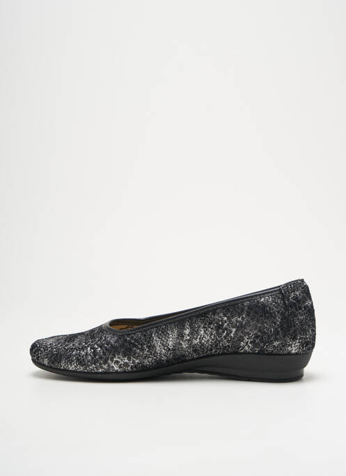 Ballerines impression talon plat jusqu'à 3cm argent BOISSY femme