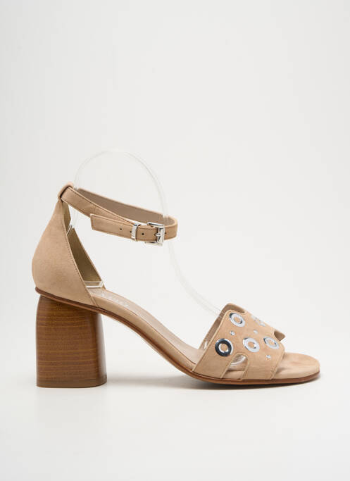 Sandales/Nu pieds beige DONNA PIU pour femme