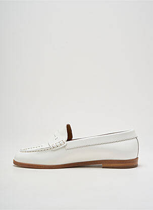 Mocassins matière lisse talon plat jusqu'à 3cm blanc TRIVER FLIGHT femme