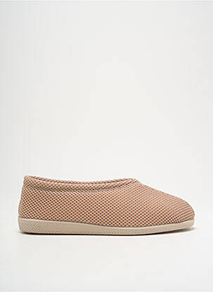 Chaussons/Pantoufles beige LA VAGUE pour femme
