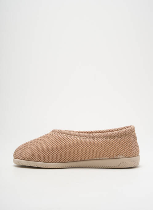 Chaussons/Pantoufles beige LA VAGUE pour femme