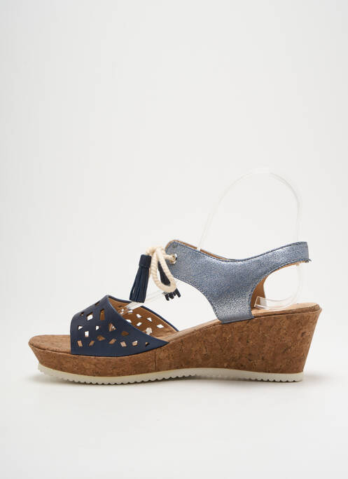 Sandales/Nu pieds bleu MADISON pour femme