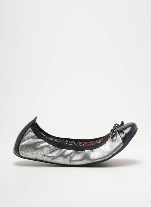 Ballerines argent SARAH ZANKA femme