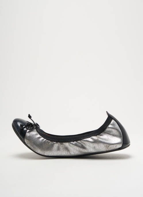 Ballerines argent SARAH ZANKA femme