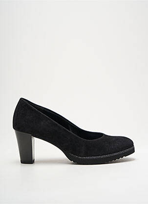 Escarpins nubuck talon de 7 à 9cm noir GABOR femme