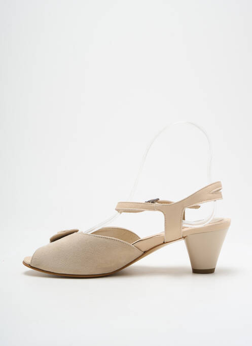Sandales/Nu pieds beige HASLEY pour femme