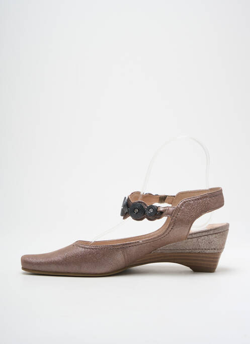 Sandales/Nu pieds beige SWEET pour femme