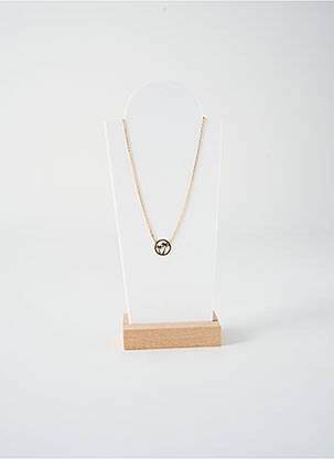Collier matériaux plaqué or or TATA GISELE femme