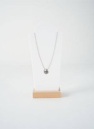 Collier matériaux argent argent TATA GISELE femme