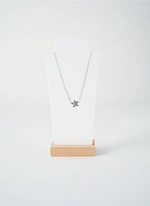 Collier matériaux argent argent TATA GISELE femme