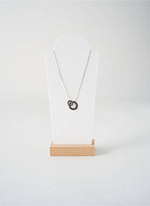 Collier matériaux argent argent TATA GISELE femme