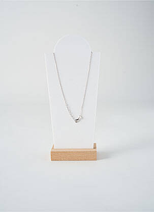 Collier ornement pierre argent TATA GISELE femme