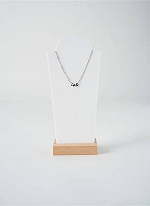 Collier matériaux argent argent TATA GISELE femme