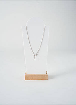 Collier matériaux argent argent TATA GISELE femme