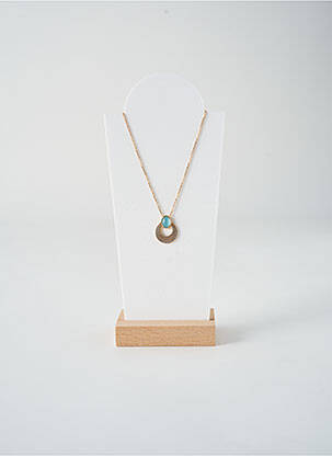 Collier ornement pierre or TATA GISELE femme