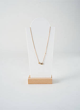 Collier imprimé or TATA GISELE femme