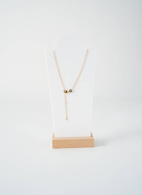 Collier matériaux plaqué or or TATA GISELE femme
