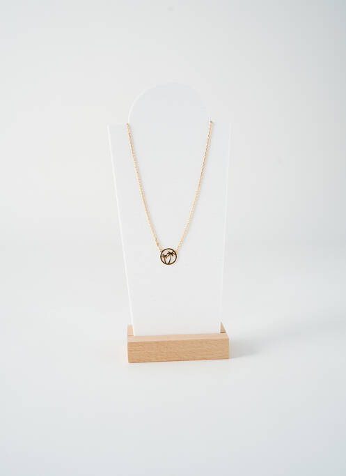 Collier matériaux plaqué or or TATA GISELE femme