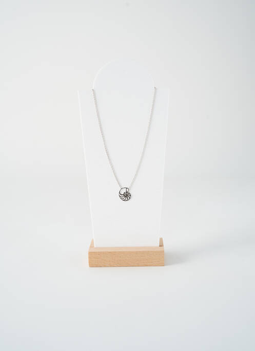 Collier matériaux argent argent TATA GISELE femme