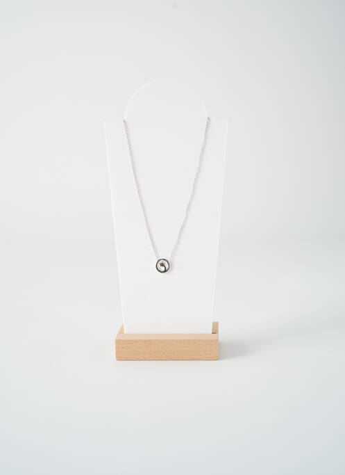 Collier matériaux argent argent TATA GISELE femme