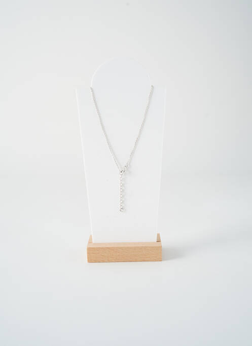 Collier matériaux argent argent TATA GISELE femme