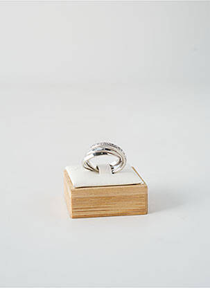 Bague ornement oxyde de zirconium argent TATA GISELE femme