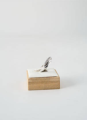Bague ornement oxyde de zirconium argent TATA GISELE femme