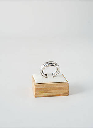 Bague ornement oxyde de zirconium argent TATA GISELE femme