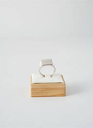 Bague matériaux argent argent TATA GISELE homme