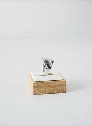 Bague matériaux argent argent TATA GISELE homme