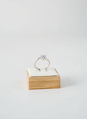 Bague ornement oxyde de zirconium argent TATA GISELE femme
