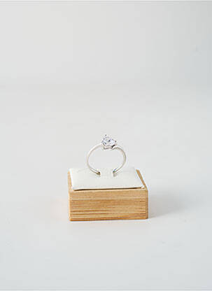 Bague ornement oxyde de zirconium argent TATA GISELE femme