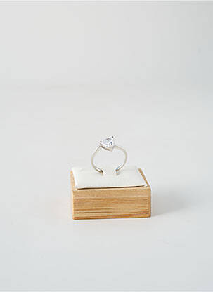 Bague ornement oxyde de zirconium argent TATA GISELE femme