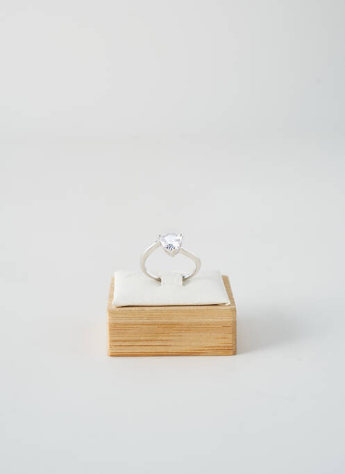 Bague ornement oxyde de zirconium argent TATA GISELE femme