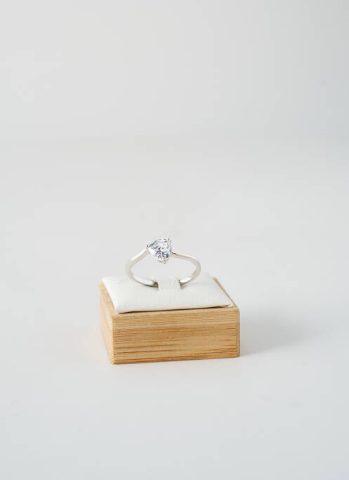 Bague ornement oxyde de zirconium argent TATA GISELE femme