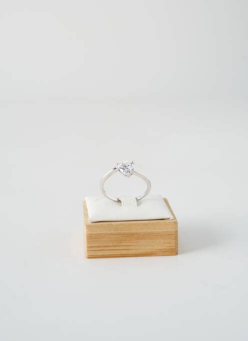 Bague ornement oxyde de zirconium argent TATA GISELE femme