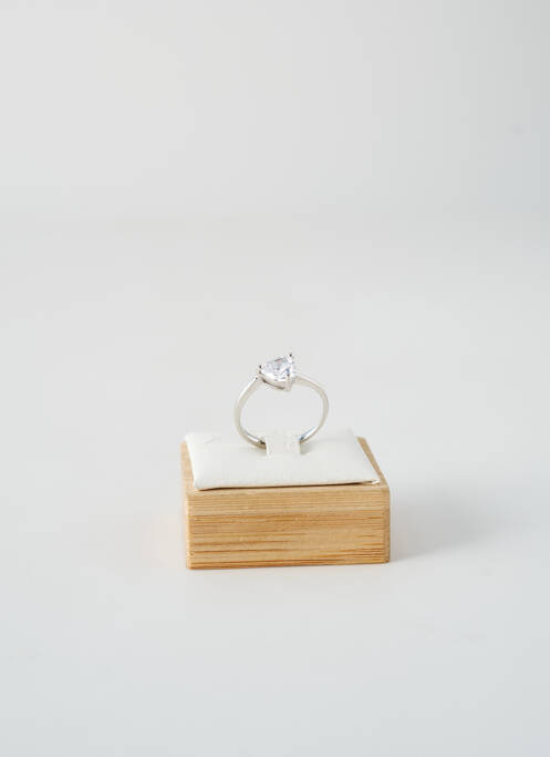 Bague ornement oxyde de zirconium argent TATA GISELE femme