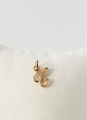 Pendentif matériaux plaqué or or TATA GISELE femme