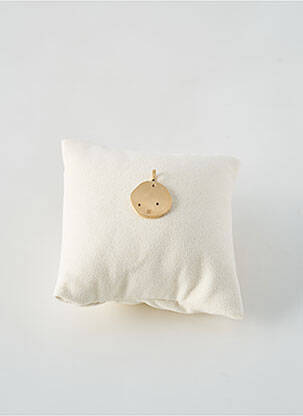 Pendentif ornement oxyde de zirconium or TATA GISELE femme