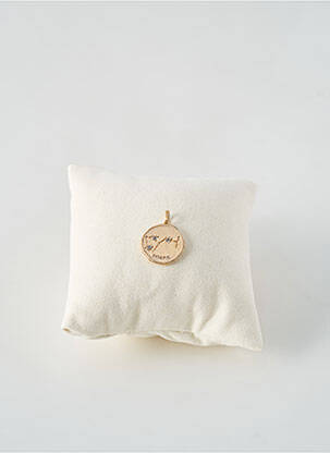 Pendentif ornement oxyde de zirconium or TATA GISELE femme