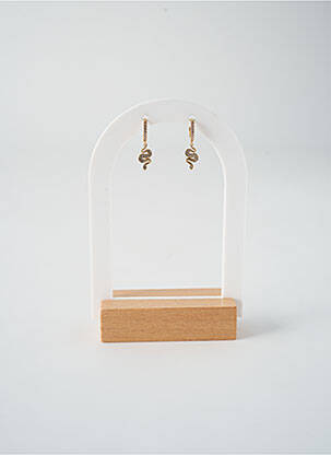 Boucles d’oreilles matériaux plaqué or or TATA GISELE femme