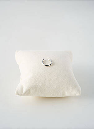 Boucle d'oreille mono matériaux argent argent TATA GISELE femme