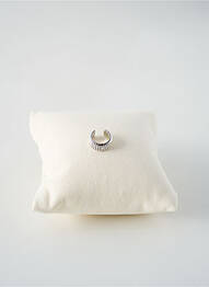 Boucle d'oreille mono matériaux argent argent TATA GISELE femme