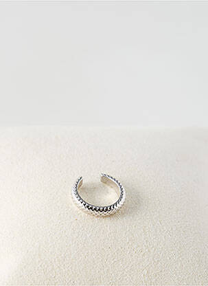 Boucle d'oreille mono matériaux argent argent TATA GISELE femme
