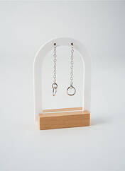 Boucles d’oreilles argent TATA GISELE pour femme seconde vue