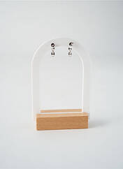 Boucles d’oreilles argent TATA GISELE pour femme seconde vue