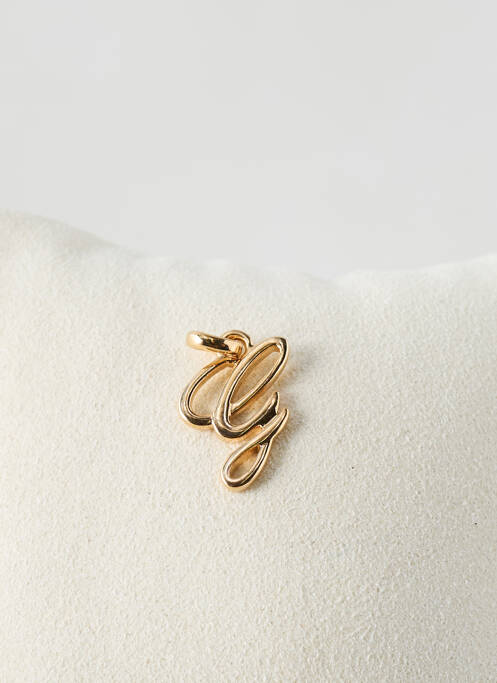 Pendentif matériaux plaqué or or TATA GISELE femme