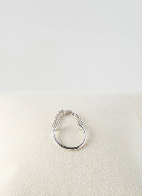 Boucle d'oreille mono matériaux argent argent TATA GISELE femme