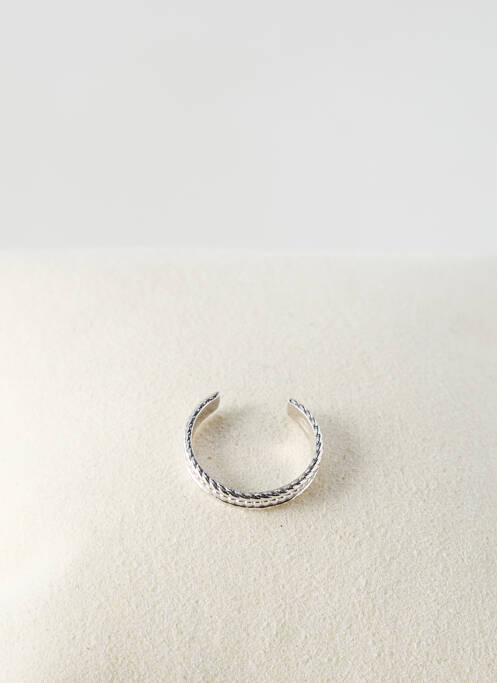 Boucle d'oreille mono argent TATA GISELE pour femme