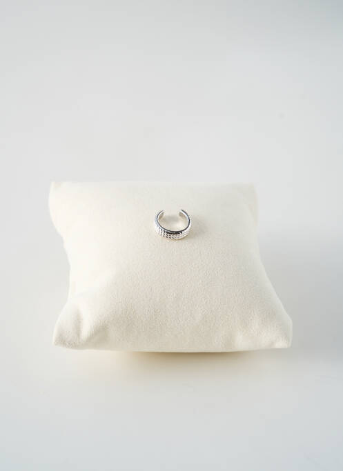 Boucle d'oreille mono argent TATA GISELE pour femme